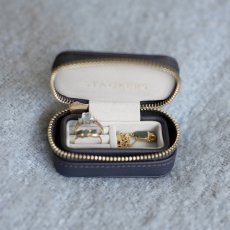 画像10: 【STACKERS】トラベル ジュエリーボックス S  Travel S 　ネイビーペブル　Navy Pebble　スタッカーズ (10)