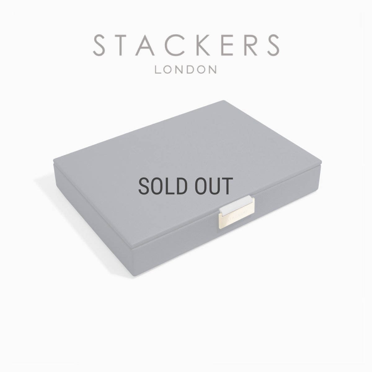 画像2: 【STACKERS】クラシック ジュエリー ボックス Lid リッド （蓋付ケース） レイヤー ネイビーペブル Navy Pebble スタッカーズ ロンドン イギリス (2)