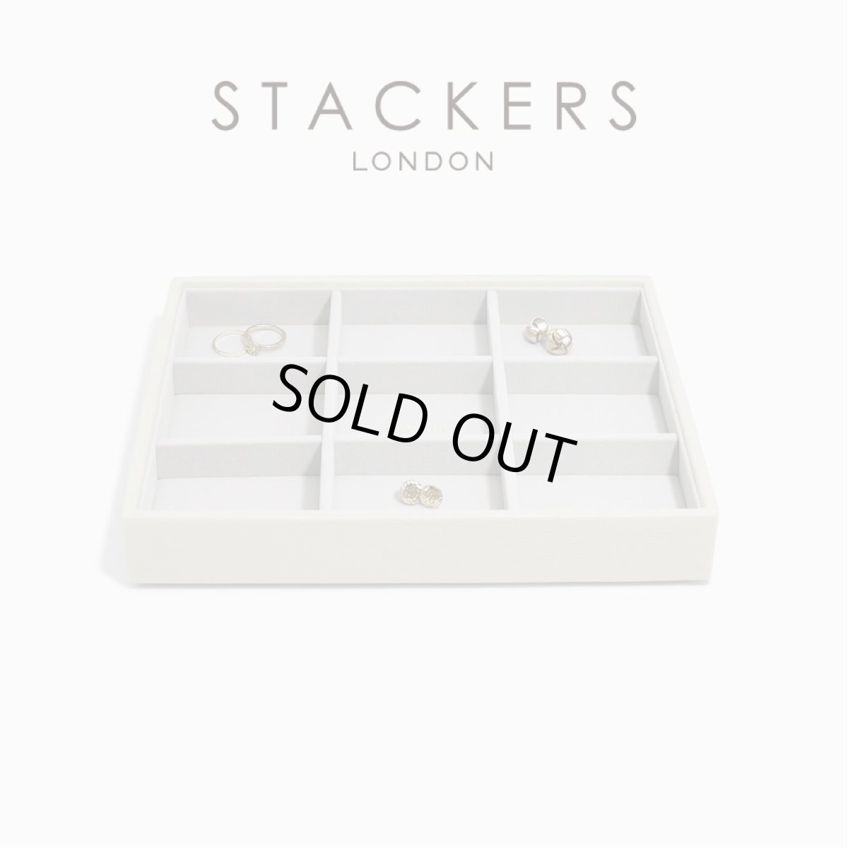 画像1: 【STACKERS】クラシック ジュエリーボックス 9sec　オートミール Oatmeal スタッカーズ ロンドン イギリス (1)