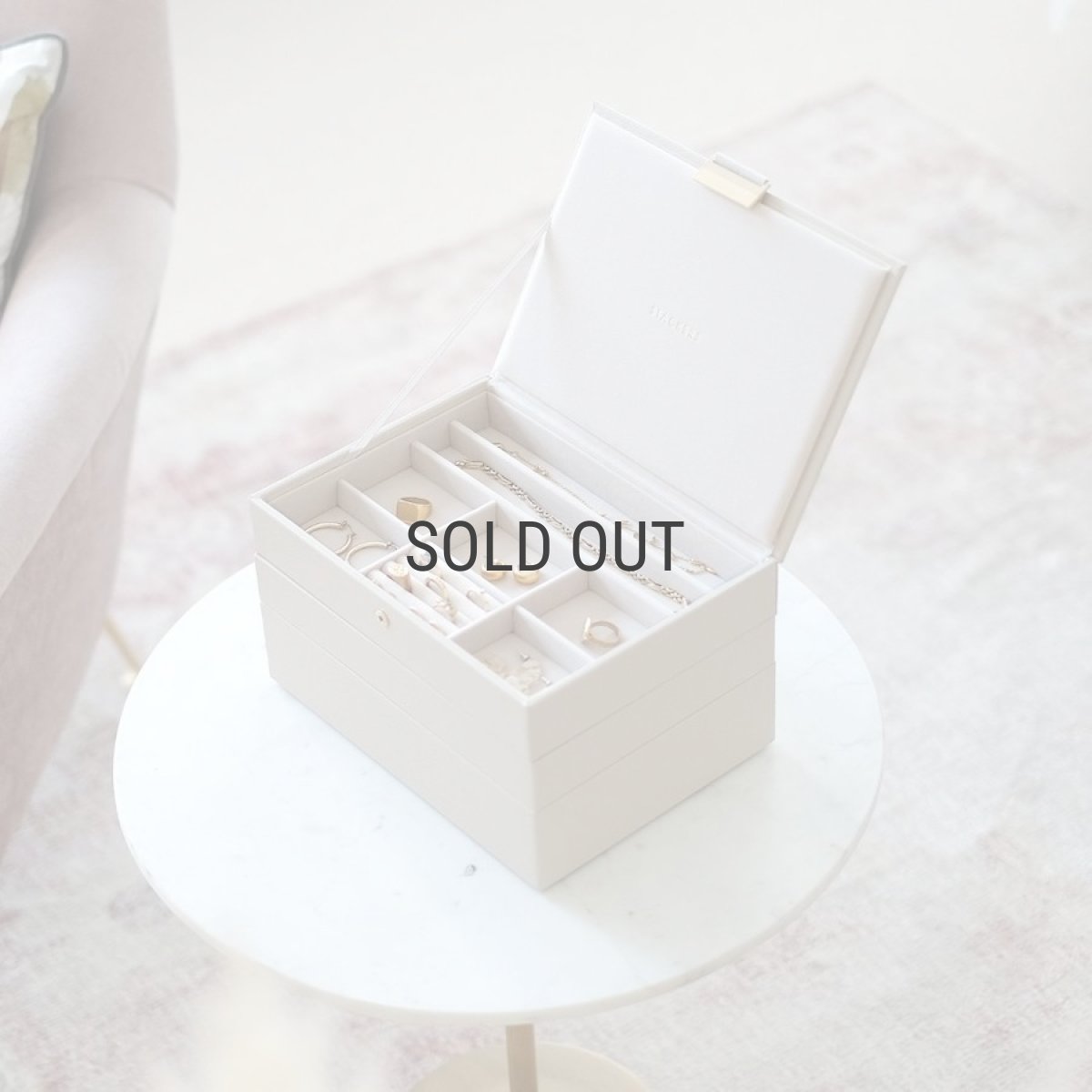 画像7: 【STACKERS】 クラシック ジュエリーケース ディープ Deep 4sec オートミール Oatmeal スタッカーズ (7)