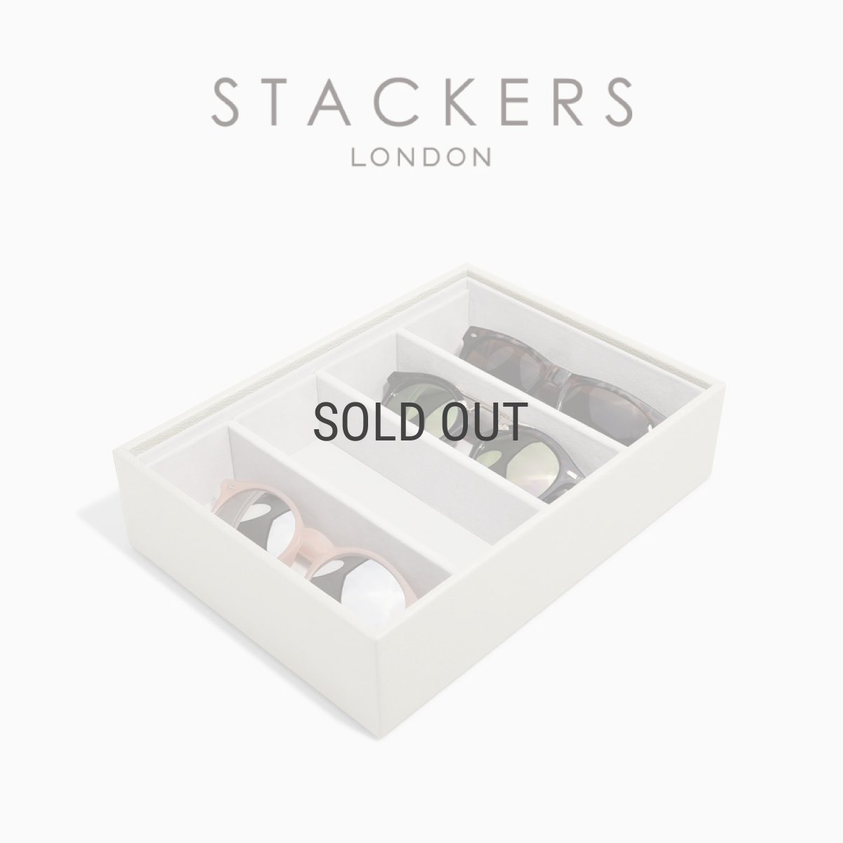 画像2: 【STACKERS】 クラシック ジュエリーケース ディープ Deep 4sec オートミール Oatmeal スタッカーズ (2)