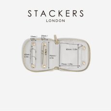画像14: 【STACKERS】コンパクトジュエリーロール オートミール　Oatmeal Compact Jewellery Roll　スタッカーズ (14)