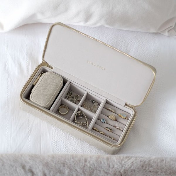 STACKERS】トラベル ジュエリーボックス S Travel S オートミール