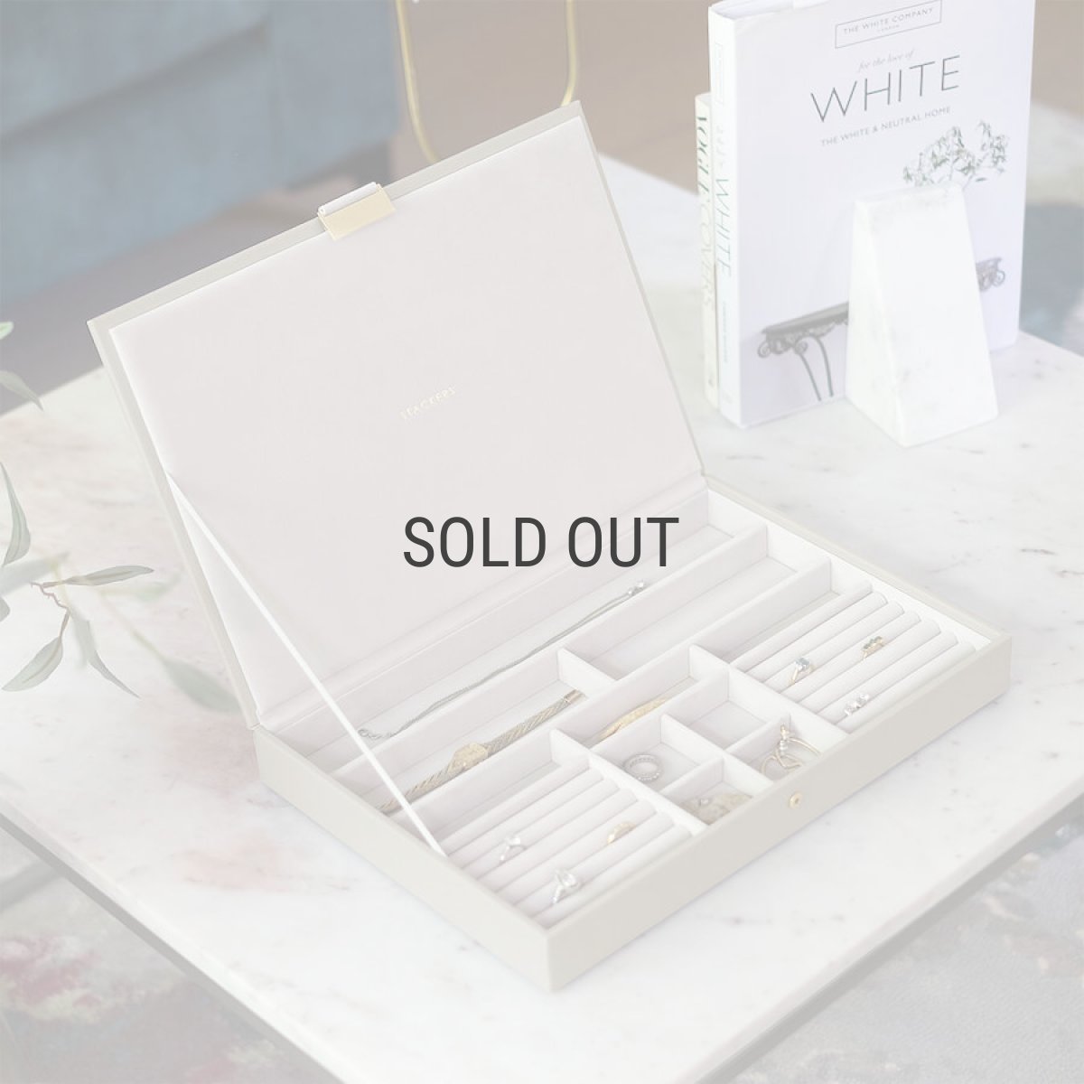 画像12: 【STACKERS】スーパーサイズ ジュエリーケース  リッド Lid Oatmael オートミール  スタッカーズ (12)