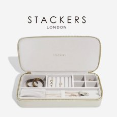 画像1: 【STACKERS】トラベルジュエリーボックス SLEEK スリーク オートミール Oatmeal スタッカーズ (1)