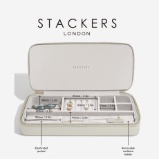 画像10: 【STACKERS】トラベルジュエリーボックス SLEEK スリーク オートミール Oatmeal スタッカーズ (10)