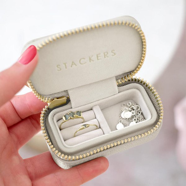 STACKERS】トラベル ジュエリーボックス S Travel S オートミール