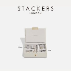 画像11: 【STACKERS】マイクロ　ジュエリーボックス　2個セット　2set　micro　オートミール　Oatmeal　スタッカーズ (11)