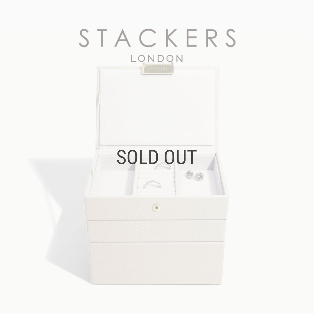 画像1: 【STACKERS】ミニ ジュエリーボックス 選べる 3set 3個セット オートミール Oatmeal スタッカーズ (1)