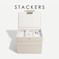 画像1: 【STACKERS】ミニ ジュエリーボックス 選べる 3set 3個セット オートミール Oatmeal スタッカーズ (1)