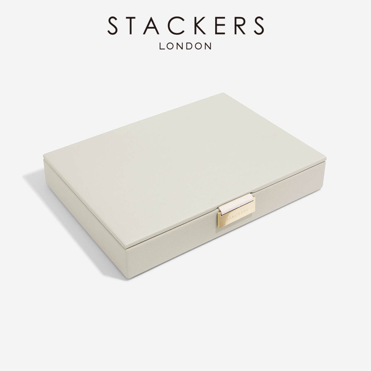 画像2: 【STACKERS】クラシック ジュエリーボックス  Lid リッド  レイヤー オートミール Oatmeal スタッカーズ ロンドン イギリス (2)