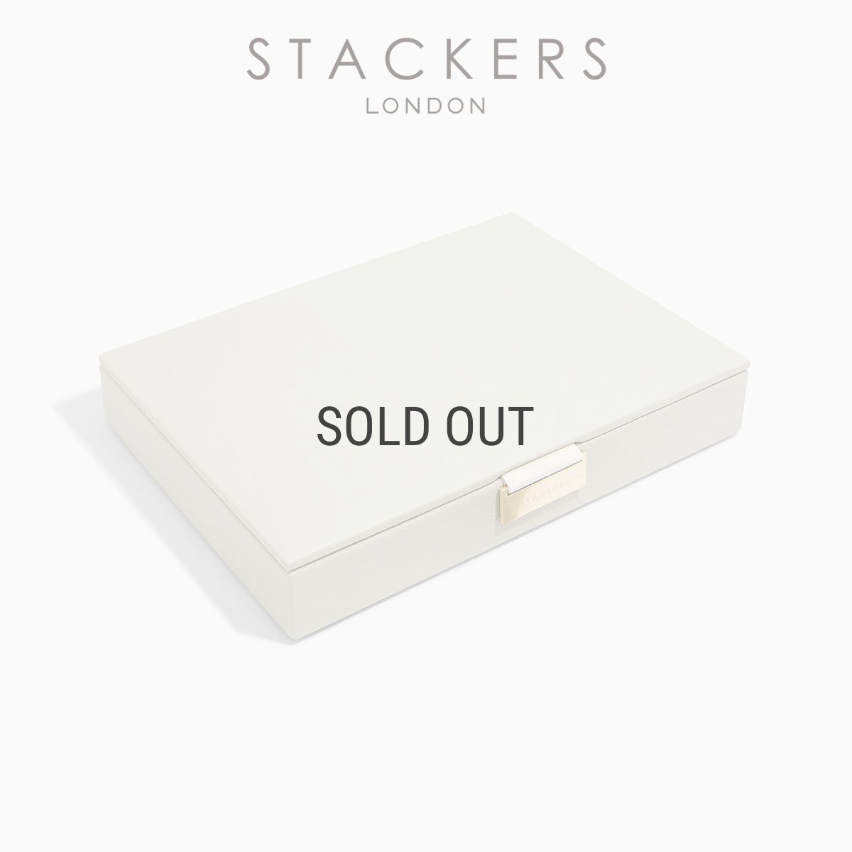 画像2: 【STACKERS】クラシック　ジュエリーボックス  Lid リッド （蓋付ケース）  レイヤー オートミール　Oatmeal　スタッカーズ ロンドン イギリス (2)