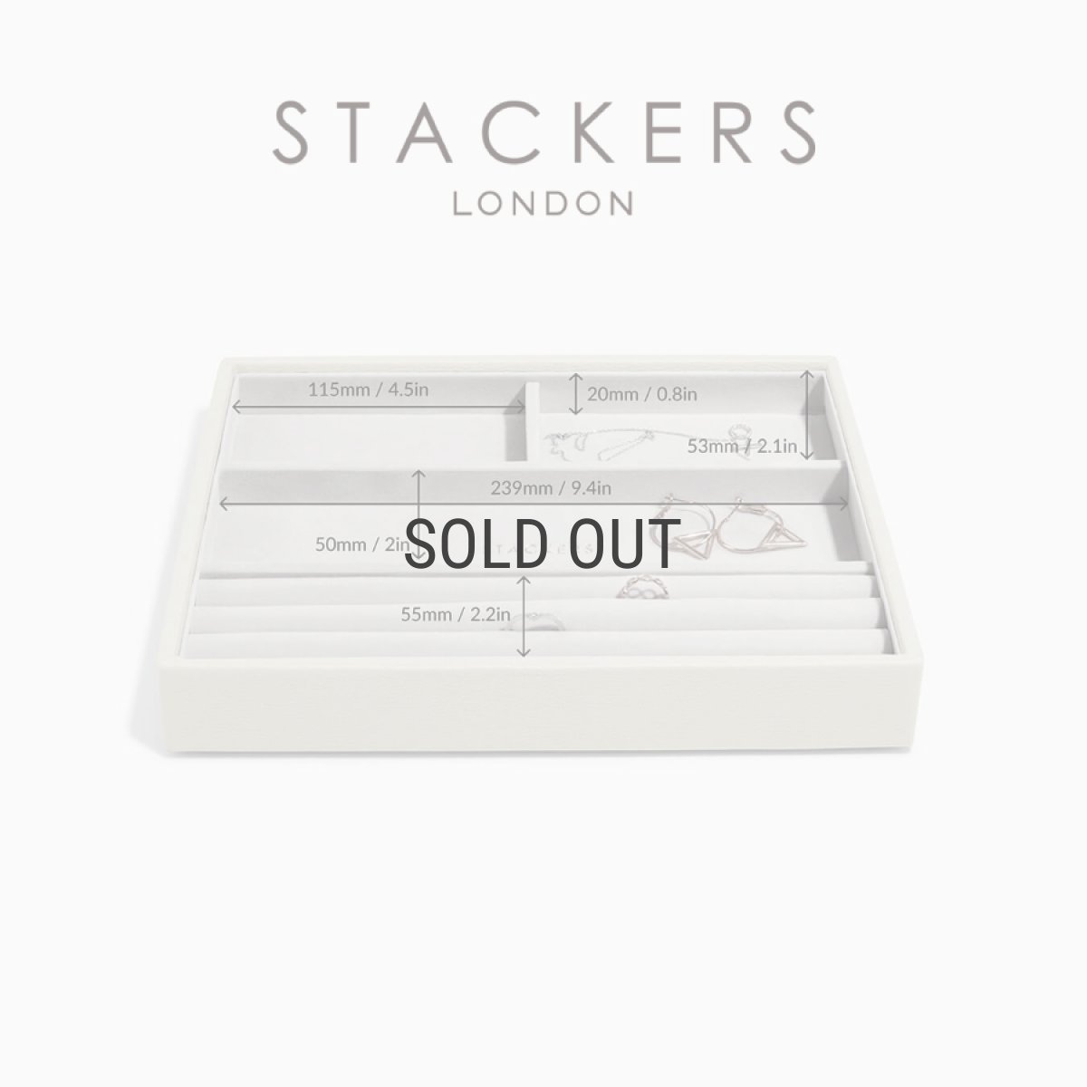 画像3: 【STACKERS】クラシック ジュエリーボックス 4sec オートミール Oatmeal スタッカーズ ロンドン イギリス (3)