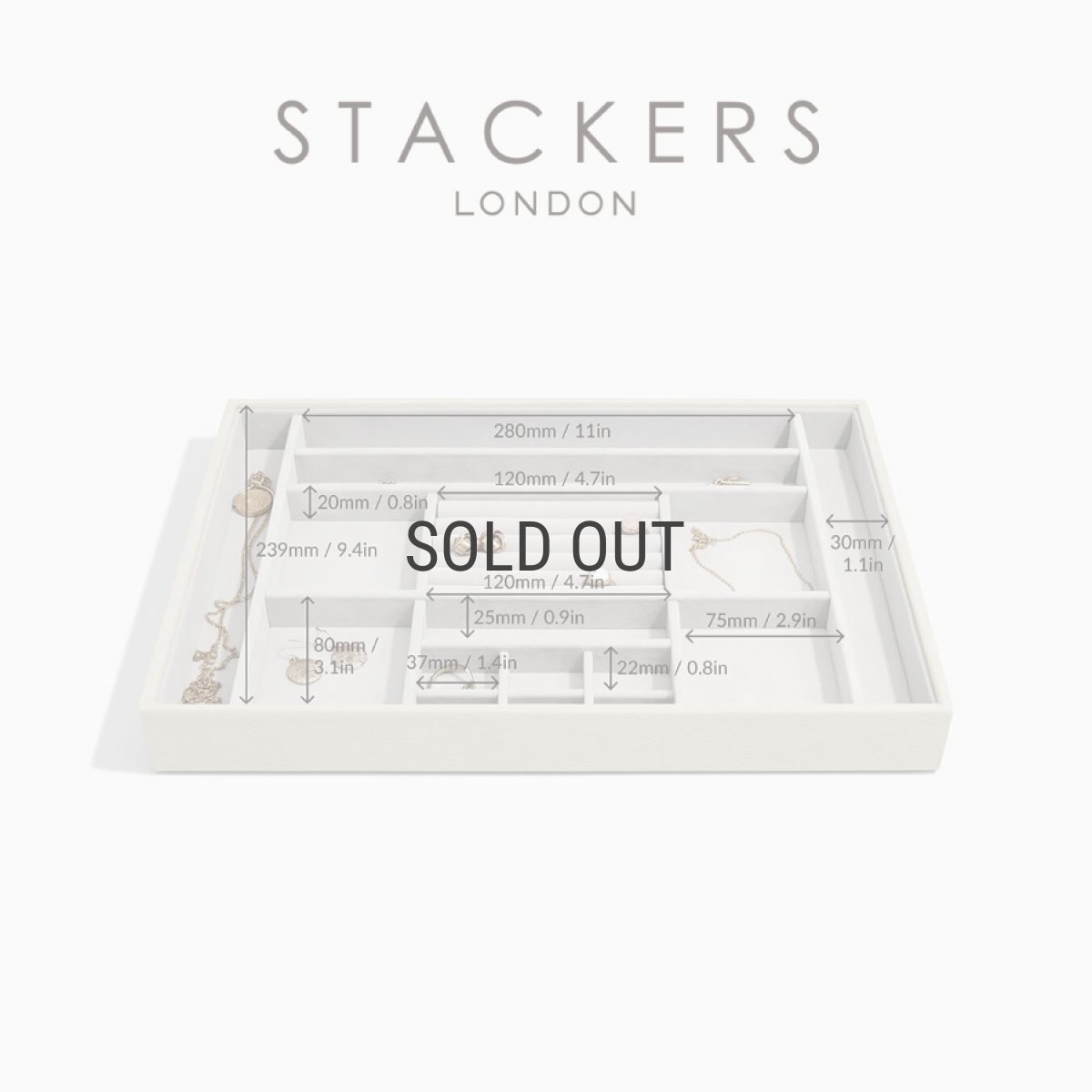 画像11: 【STACKERS】スーパーサイズ  リング アクセサリー16sec レイヤー Supersize Ring Accessory オートミール Oatmeal スタッカーズ (11)