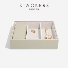 画像10: 【STACKERS】トラベル ジュエリー ボックス M　 オートミール　Oatmeal Travel M　スタッカーズ (10)