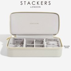 画像10: 【STACKERS】トラベル ジュエリー ボックス L オートミール　Oatmeal Travel L スタッカーズ (10)