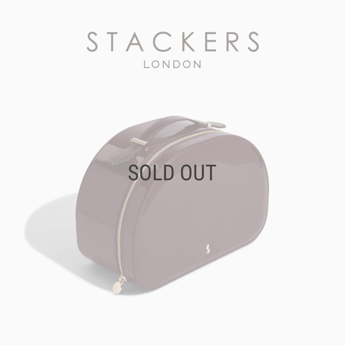 画像4: 【STACKERS】バニティ ケース　Vanity Case  パテントチェリーPatent Cherry スタッカーズ 　イギリス　ロンドン (4)