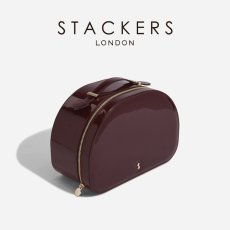 画像4: 【STACKERS】バニティ ケース　Vanity Case  パテントチェリーPatent Cherry スタッカーズ 　イギリス　ロンドン (4)
