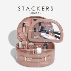 画像13: 【STACKERS】バニティ ケース　Vanity Case  パテントローズPatent Rose スタッカーズ 　イギリス　ロンドン (13)