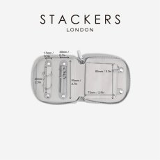 画像13: 【STACKERS】コンパクトジュエリーロール ペブルグレー Pebble Grey Compact Jewellery Roll　スタッカーズ (13)