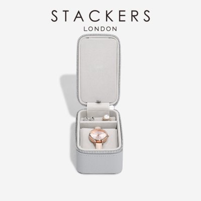 画像1: 【STACKERS】ジュエリー＆ウォッチボックス　ブラッシュピンク　Blush Pink   	76328  トラベル　  Travel Jewellery & Watch Box   スタッカーズ　イギリス　ロンドン