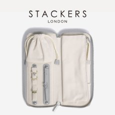 画像1: 【STACKERS】ジュエリーロール Jewellery Roll  ペブルグレー Pebble Grey  スタッカーズ (1)