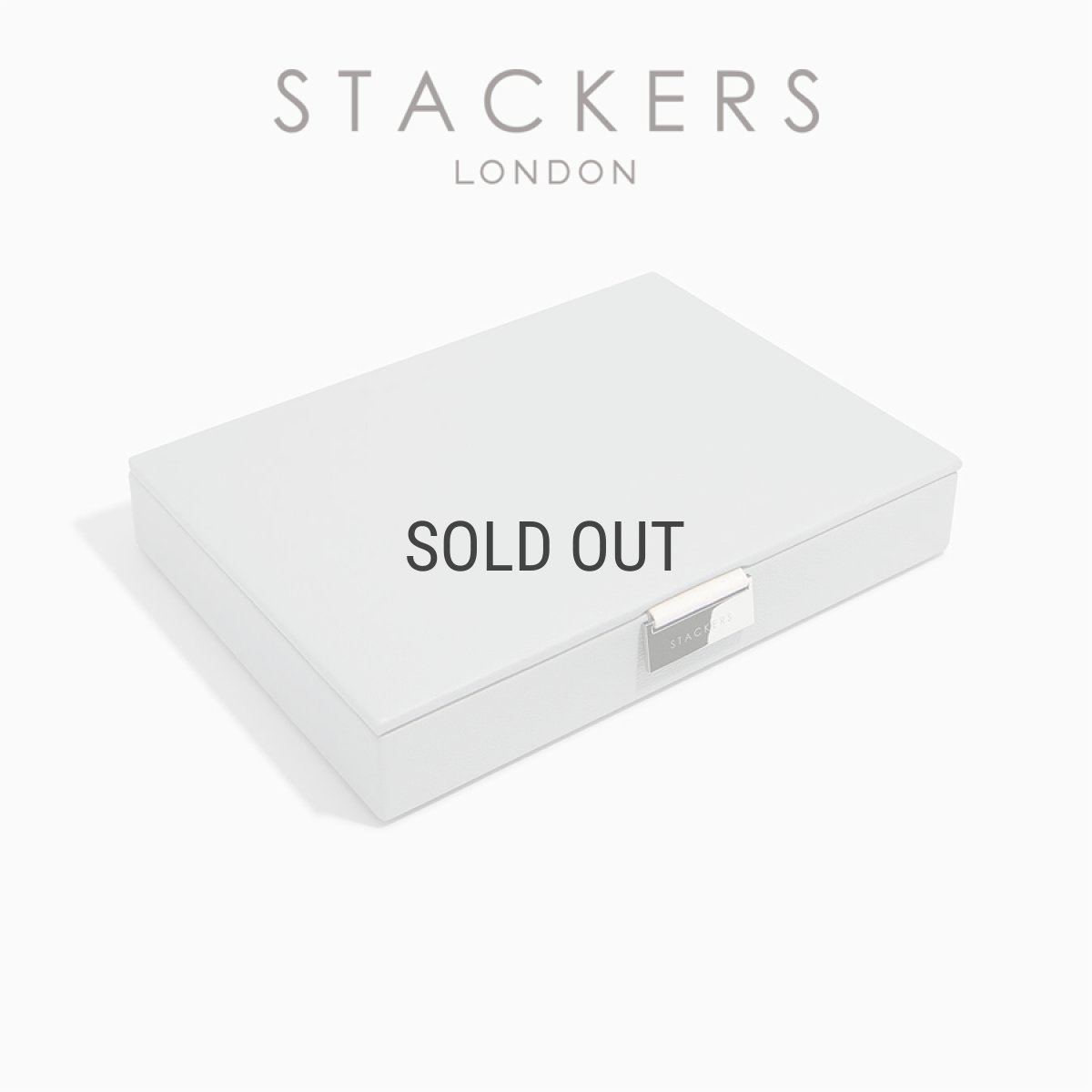 画像2: 【STACKERS】 クラシック　ジュエリーボックス  Lid  リッド （蓋付ケース） ペブルグレー  Pebble Gray　スタッカーズ　ロンドン イギリス (2)