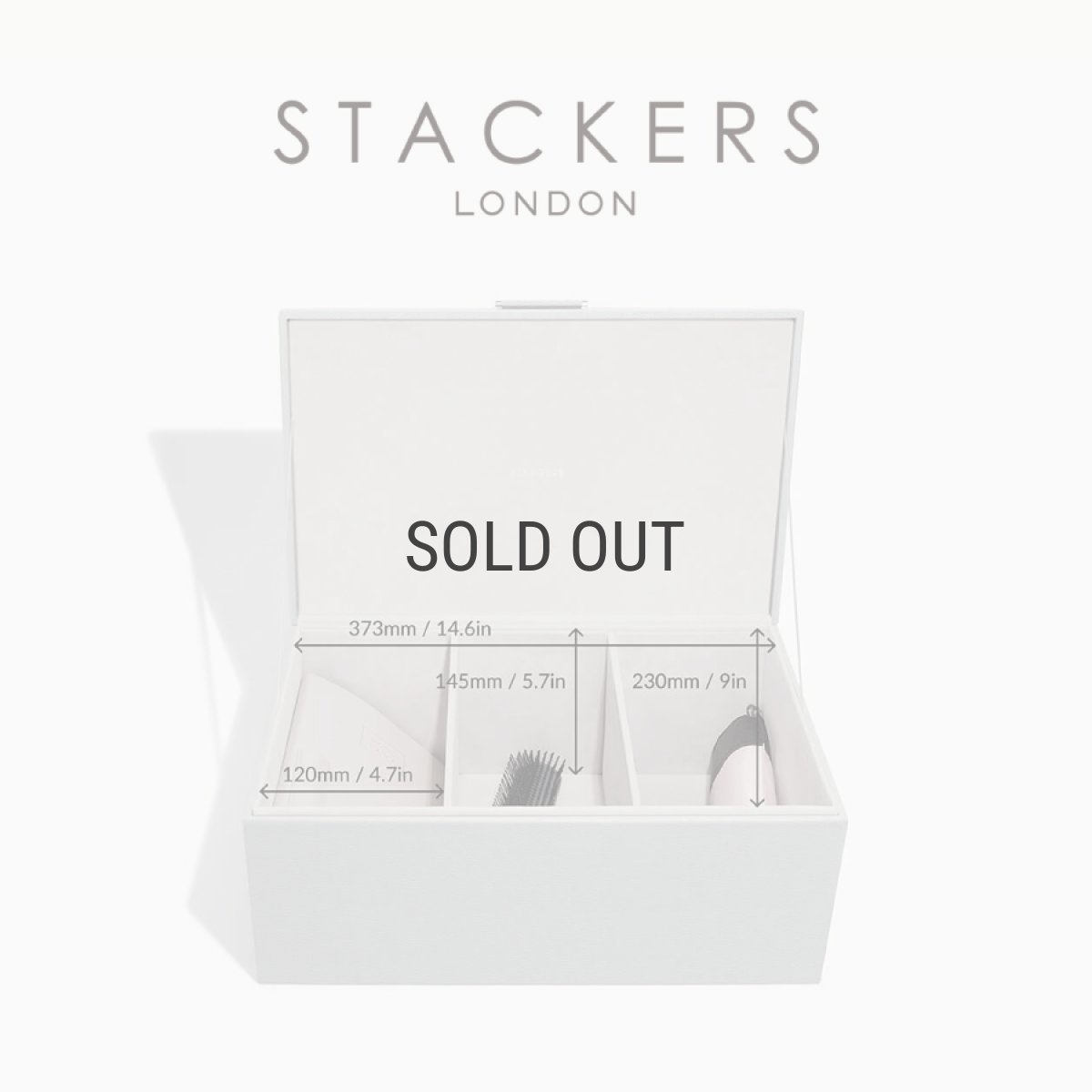 画像12: 【STACKERS】ストレージ ボックス M Storage Box M ペブルグレー Pebble Grey スタッカーズ (12)