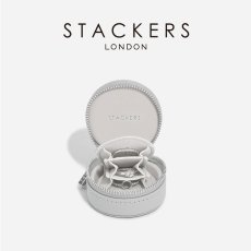 画像1: 【STACKERS】オイスターボックス　Oyster Box  ペブルグレー　Pebble Gray　スタッカーズ　ジュエリーボックス (1)