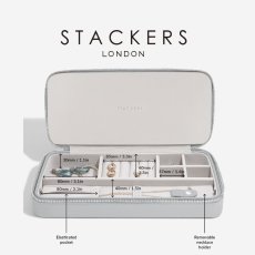 画像10: 【STACKERS】トラベルジュエリーボックス SLEEK スリーク ペブルグレー Pebble Gray スタッカーズ (10)