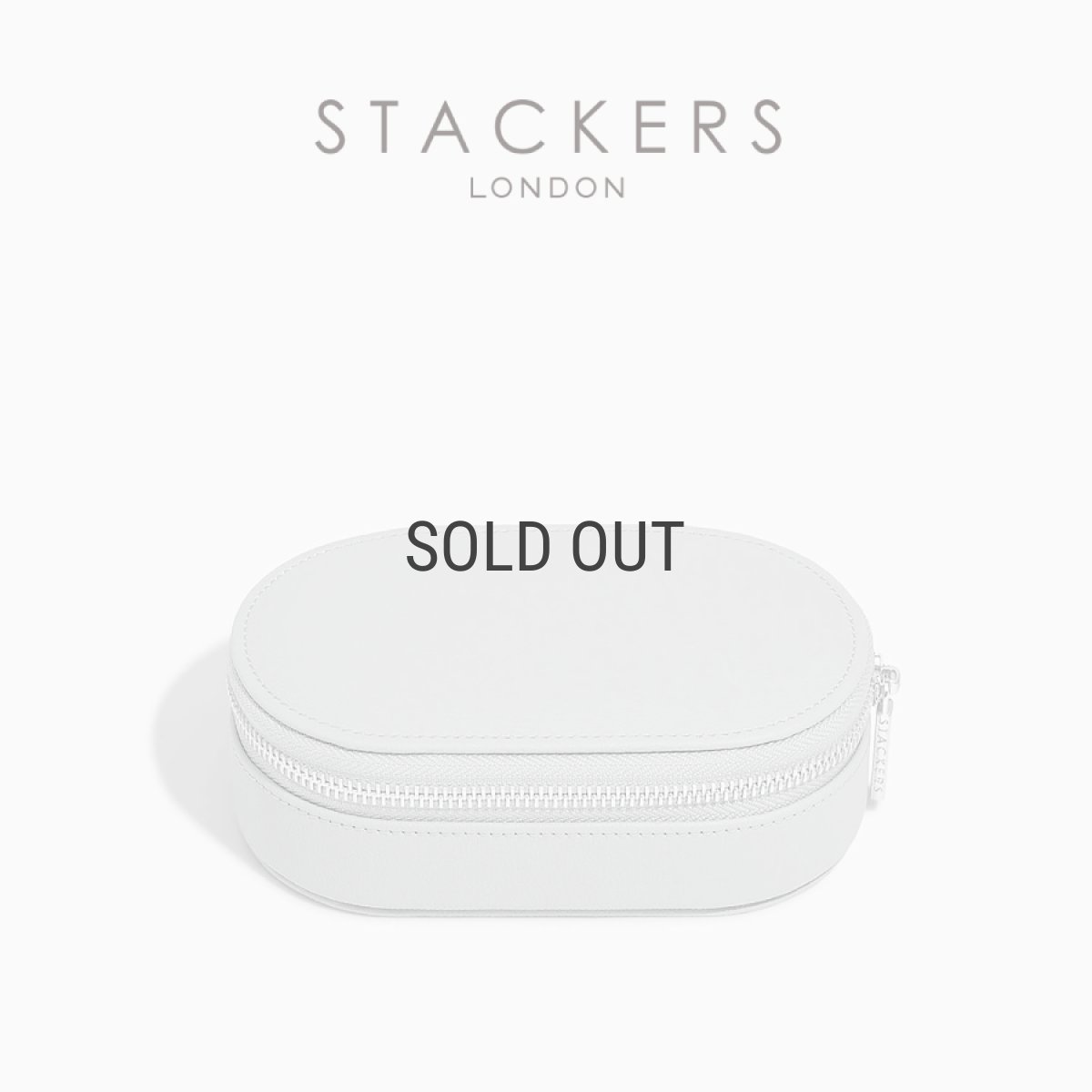 画像12: 【STACKERS】トラベルジュエリーボックス オーバル ペブルグレー Pebble Grey Travel Oval　スタッカーズ　ロンドン　UK (12)