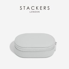 画像10: 【STACKERS】トラベルジュエリーボックス オーバル ペブルグレー Pebble Grey Travel Oval　スタッカーズ (10)