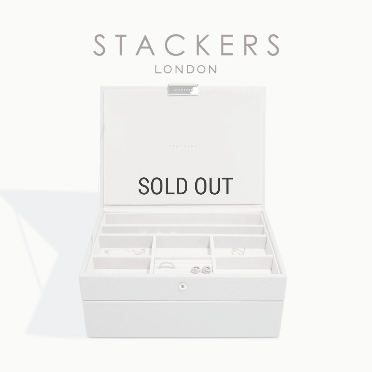 画像1: 【STACKERS】クラシック　ジュエリーボックス　選べる2個セット 2set　ペブルグレー　PebbleGrey　スタッカーズ (1)