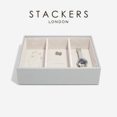 画像1: 【STACKERS】 クラシック ジュエリーボックス  3sec ペブルグレー Pebble Gray スタッカーズ ロンドン イギリス (1)
