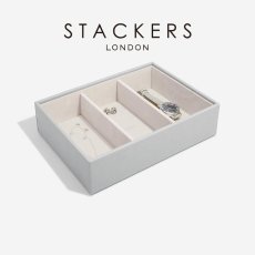 画像2: 【STACKERS】 クラシック ジュエリーボックス  3sec ペブルグレー Pebble Gray スタッカーズ ロンドン イギリス (2)
