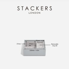 画像13: 【STACKERS】マイクロ　ジュエリーボックス　2個セット　2set　micro　ペブルグレー　Pebble Grey　スタッカーズ (13)