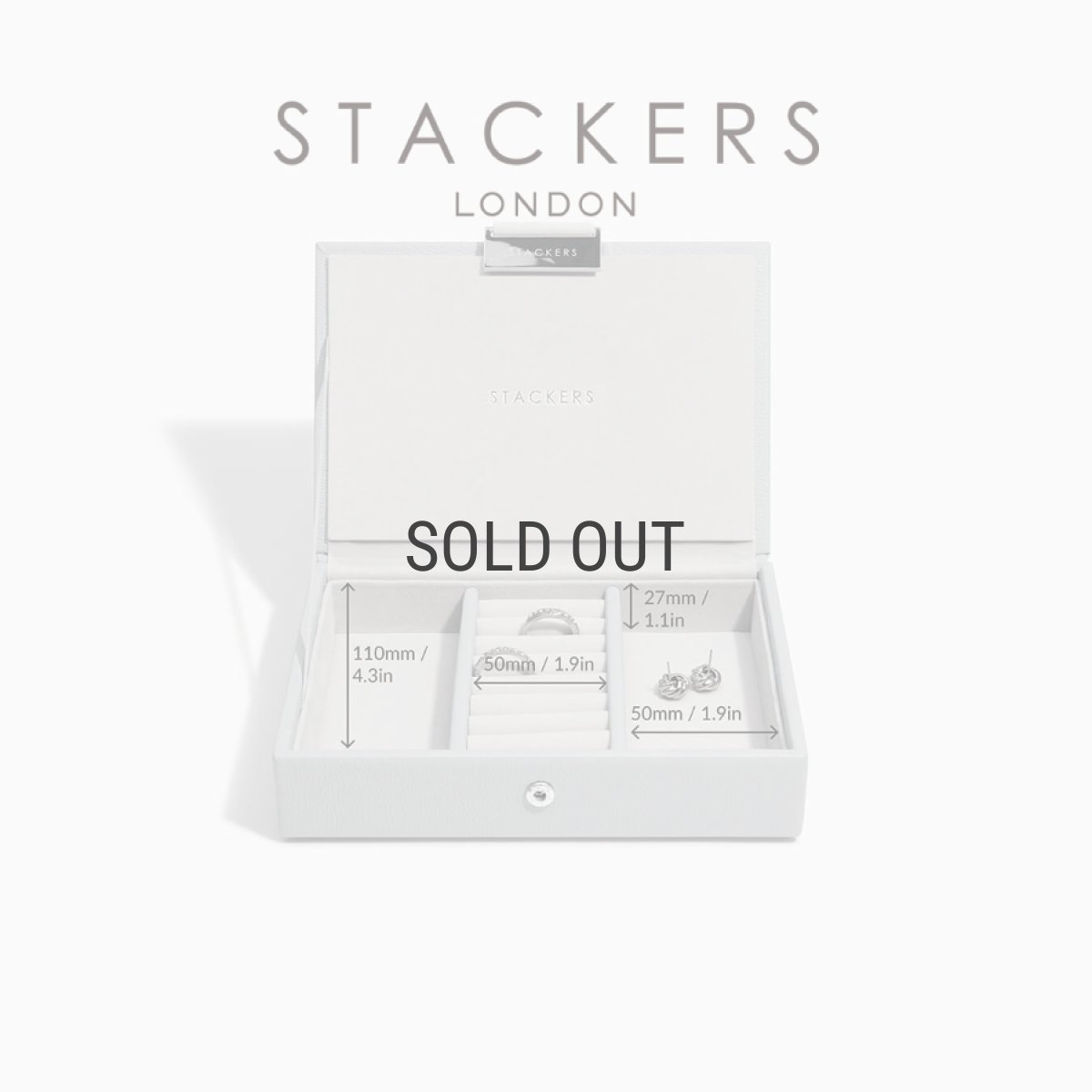 画像14: 【STACKERS】ミニ ジュエリーボックス 選べる 3set 3個セット ペブルグレー Pebble Grey スタッカーズ　ロンドン　UK (14)