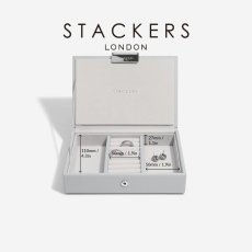 画像11: 【STACKERS】ミニ ジュエリーボックス 選べる 3set 3個セット ペブルグレー Pebble Grey スタッカーズ (11)