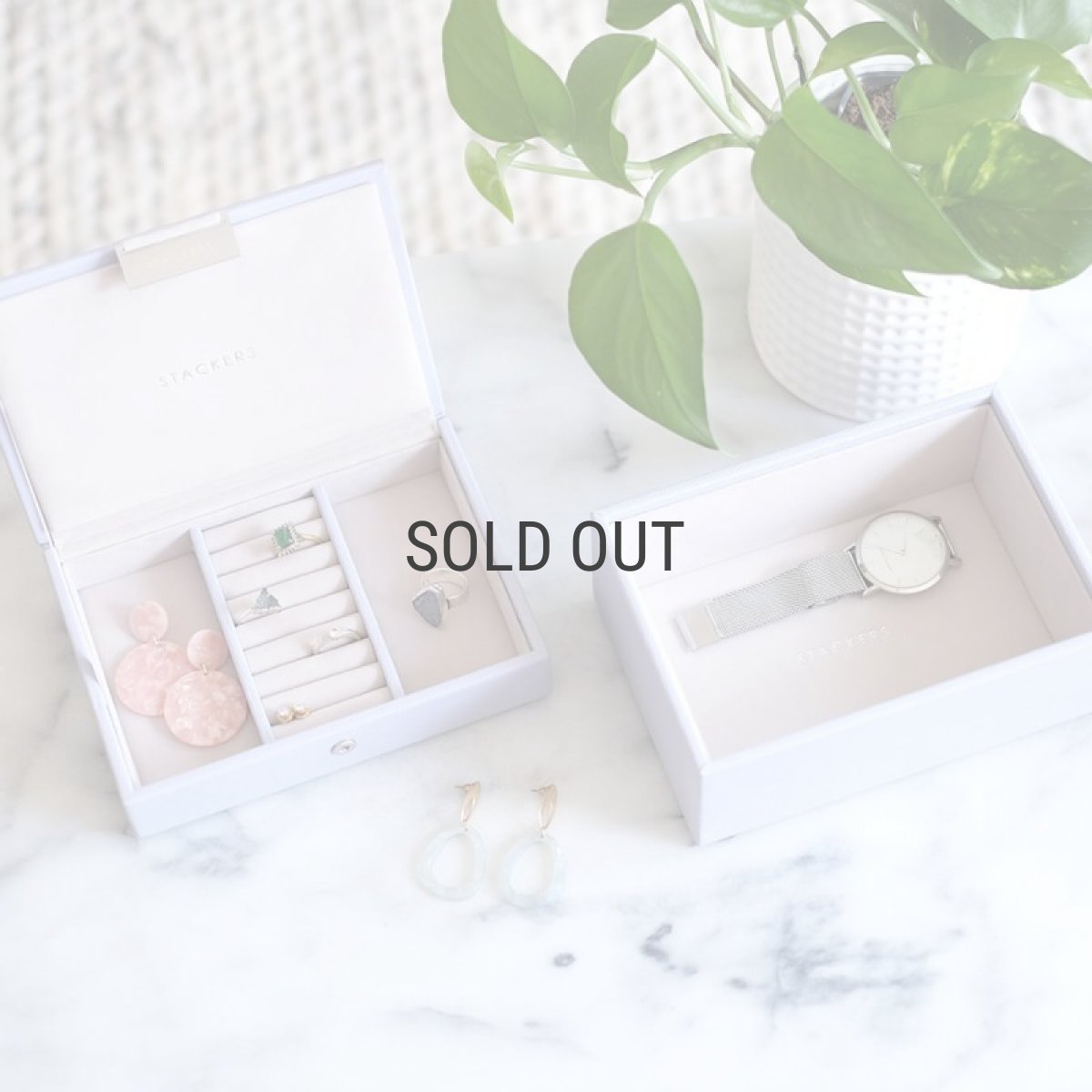 画像2: 【STACKERS】選べるミニ ジュエリーボックス 3セット  ラベンダー lavender パープル　ライトパープル (2)