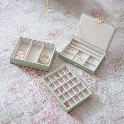 画像2: 【STACKERS】クラシック　ジュエリーボックス 選べる　3個セット  3set セージグリーン Sage Green スタッカーズ