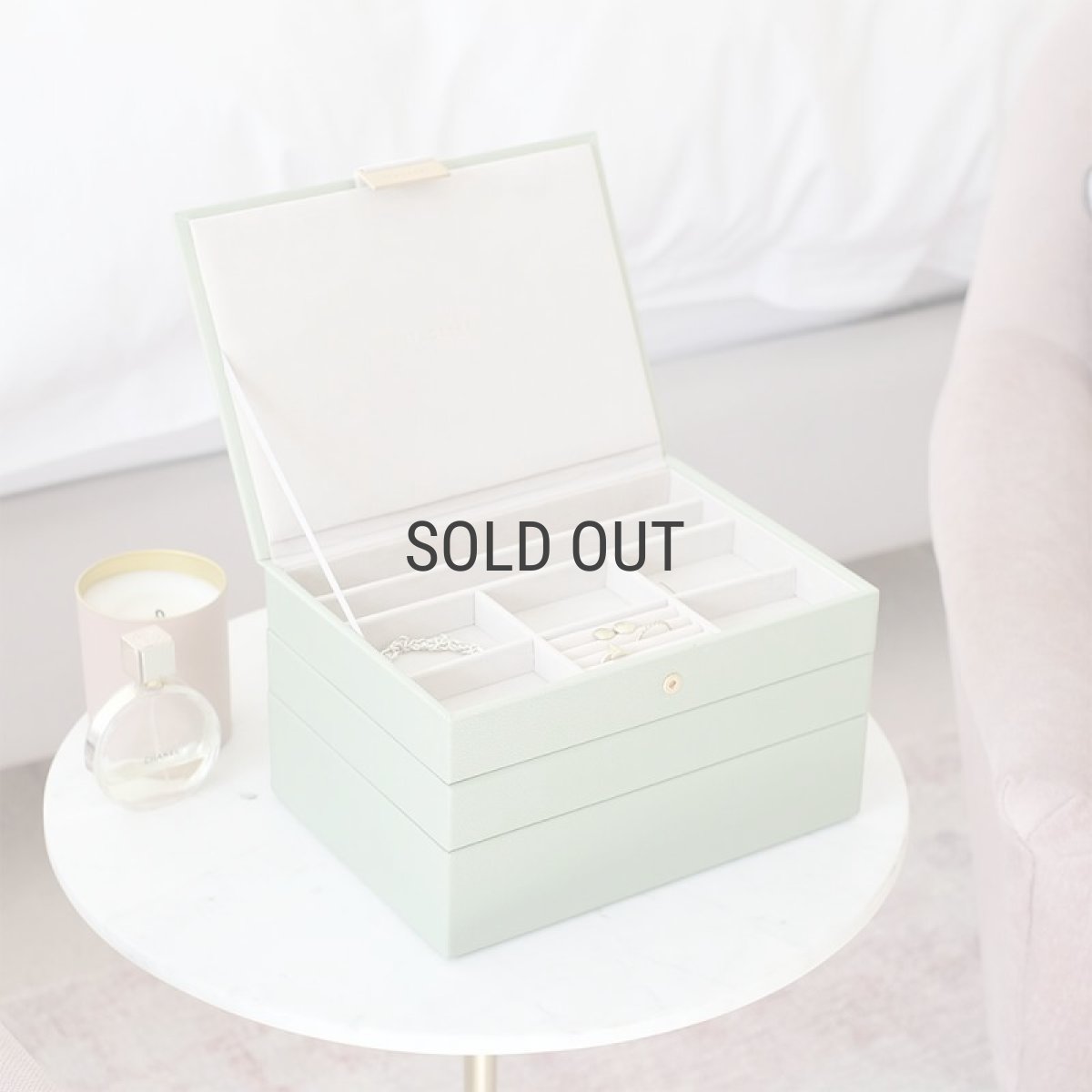 画像14: 【STACKERS】クラシック　ジュエリーボックス 　選べる　3個セット  3set セージグリーン Sage Green スタッカーズ　ロンドン　UK (14)
