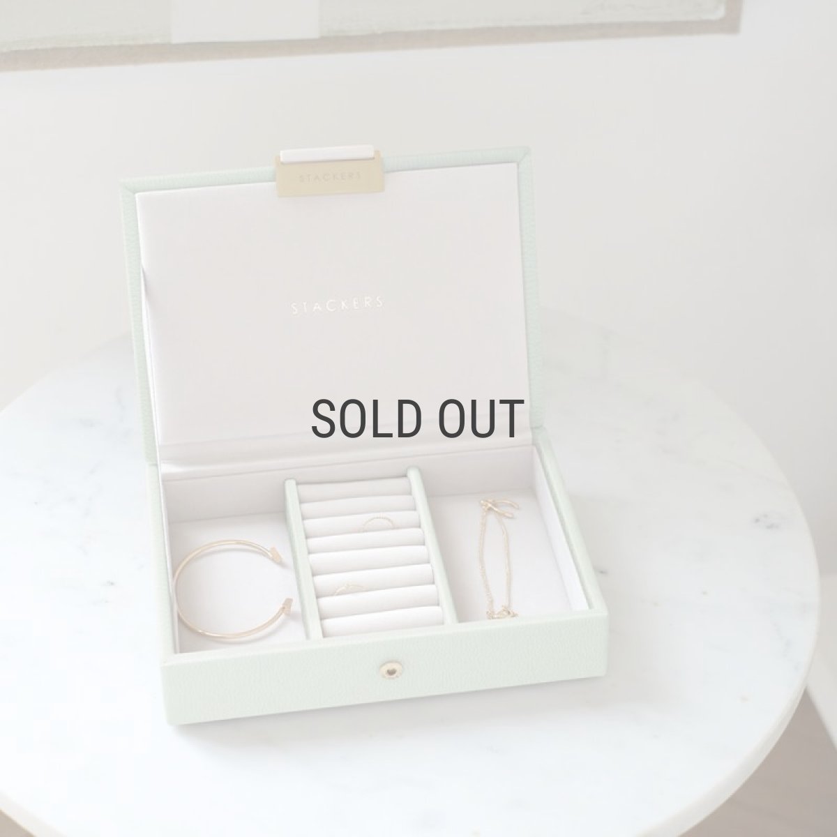 画像18: 【STACKERS】ミニ ジュエリーボックス Lid （蓋付ケース）リッド セージ グリーン SageGreen スタッカーズ ロンドン イギリス (18)