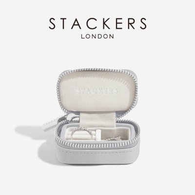 画像2: 【STACKERS】オイスターボックス　Oyster Box  ペブルグレー　Pebble Gray　スタッカーズ　ジュエリーボックス