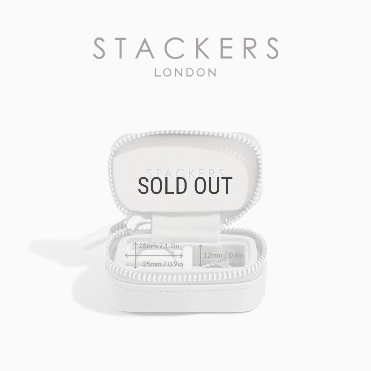 画像11: 【STACKERS】トラベル ジュエリーボックス S Travel S ペブルグレー Pebble Grey　スタッカーズ (11)