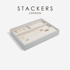 画像2: 【STACKERS】クラシック ジュエリーボックス 4sec ペブルグレー Pebble Grey スタッカーズ ロンドン イギリス (2)