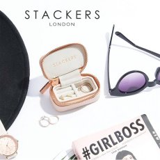 画像12: 【STACKERS】トラベル ジュエリーボックス L ブラッシュ ピンク Blush Pink　スタッカーズ (12)