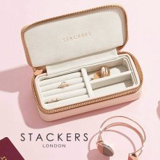 画像2: 【STACKERS】トラベル ジュエリーボックス M ブラッシュ ピンク Blush Pink (2)