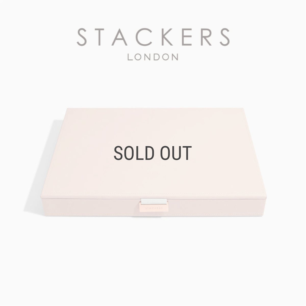 画像2: 【STACKERS】スーパーサイズ ジュエリーケース リッド （蓋付ケース）Lid Blush Pink ブラッシュ ピンク  ジュエリーボックス　スタッカーズ　ロンドン UK (2)