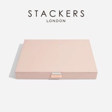 画像2: 【STACKERS】スーパーサイズ ジュエリーケース リッド Lid Blush Pink ブラッシュ ピンク  スタッカーズ (2)