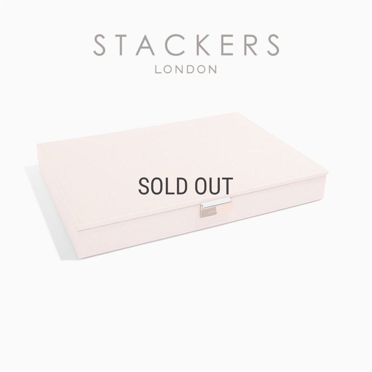 画像3: 【STACKERS】スーパーサイズ ジュエリーケース リッド （蓋付ケース）Lid Blush Pink ブラッシュ ピンク  ジュエリーボックス　スタッカーズ　ロンドン UK (3)